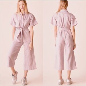 Apiece Apart Baleare Lilac Jumpsuit
